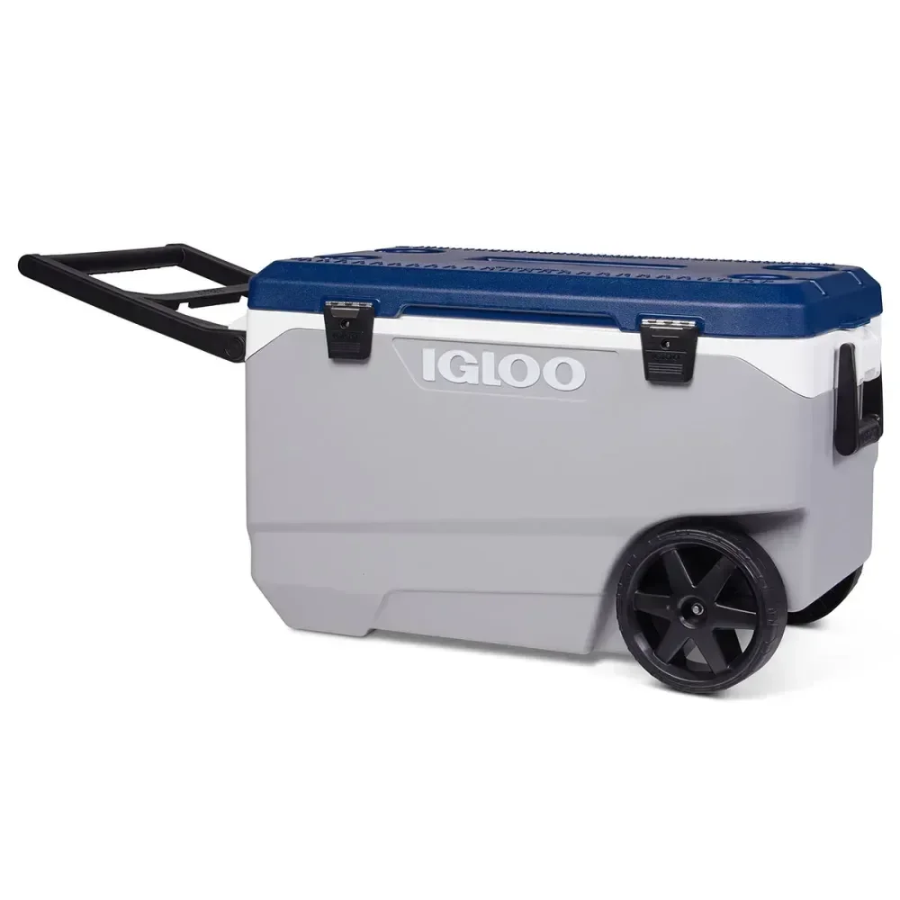 Caixa Térmica Ecocool Cinza Com Rodas 85L Igloo - Imagem 3