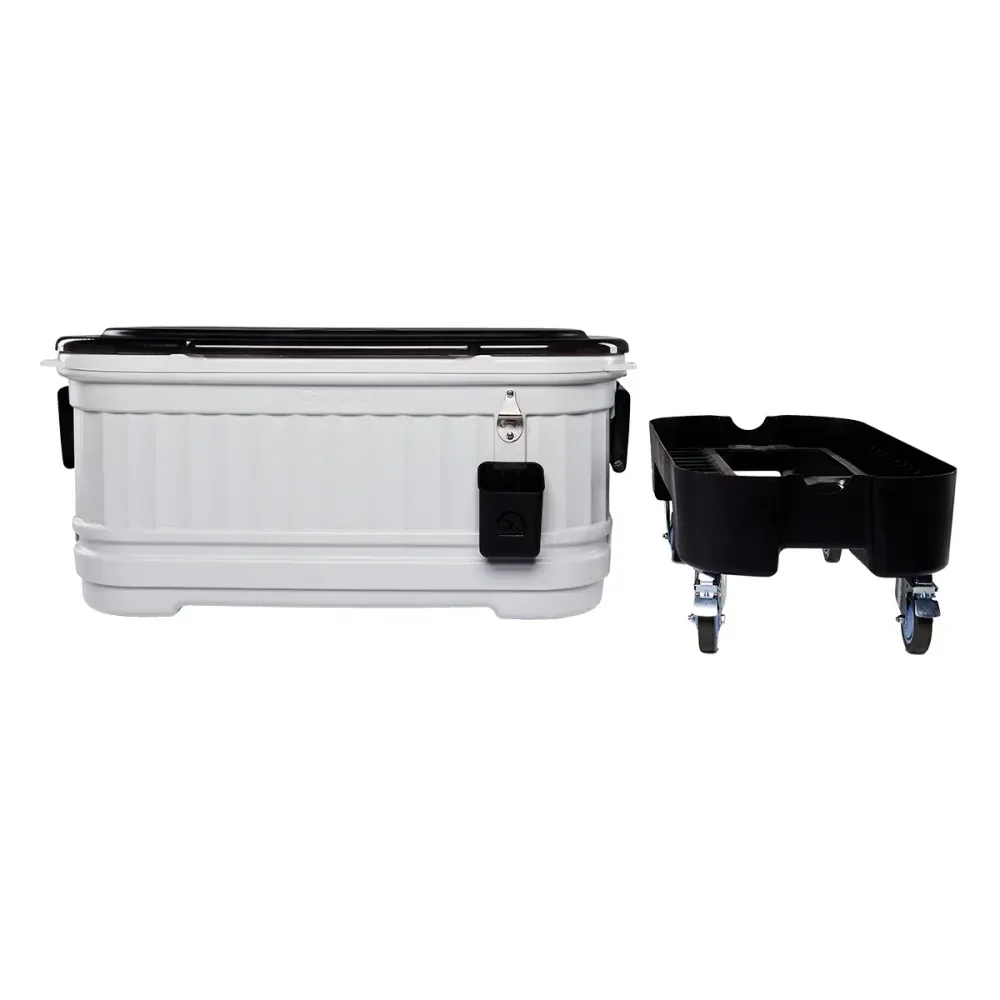 Caixa Térmica Party Bar Com Divisória Cinza Stratos 118L Igloo - Imagem 4