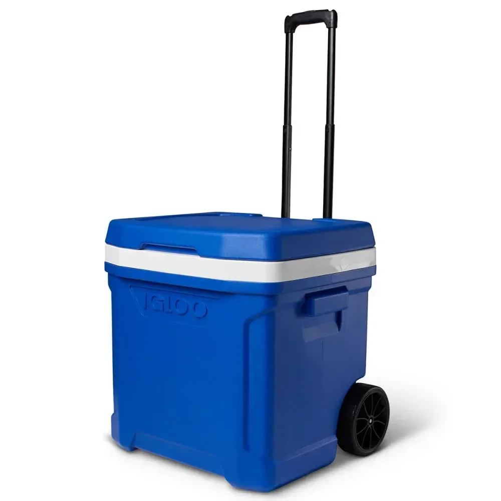 Caixa Térmica Profile Ice Cube Com Rodas Azul 56L Igloo - Imagem 2