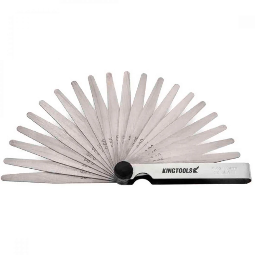 Calibradores De Folga 600.011 Kingtools 0,05 A 1Mm 20 Lâminas - Imagem 3
