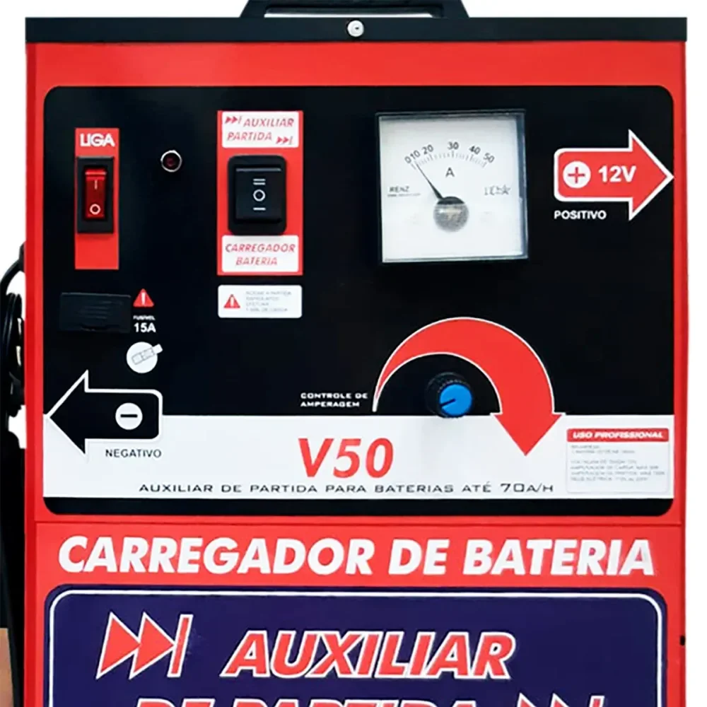 Carregador De Bateria Para Carro V50 15V Kitec - Imagem 2