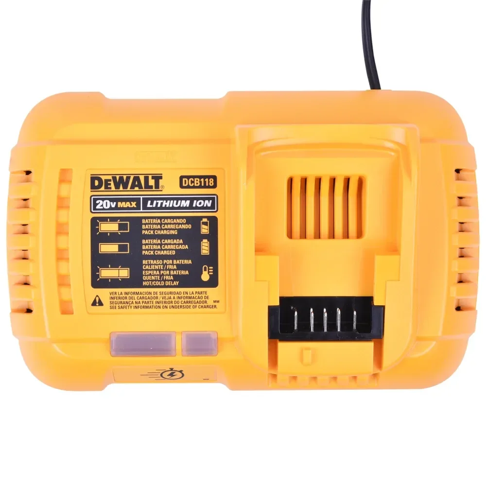 Carregador Rápido Flexvolt 20 A 60V Dcb118-Br Dewalt - Imagem 4