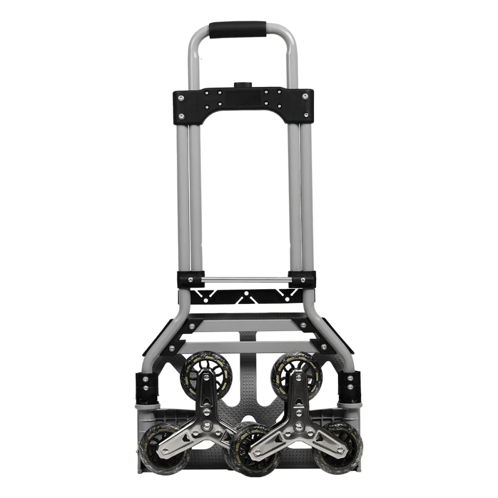 Carrinho De Alumínio Dobrável Roda Tripla Worker - Imagem 2