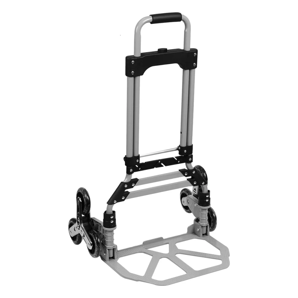 Carrinho De Alumínio Dobrável Roda Tripla Worker - Imagem 3