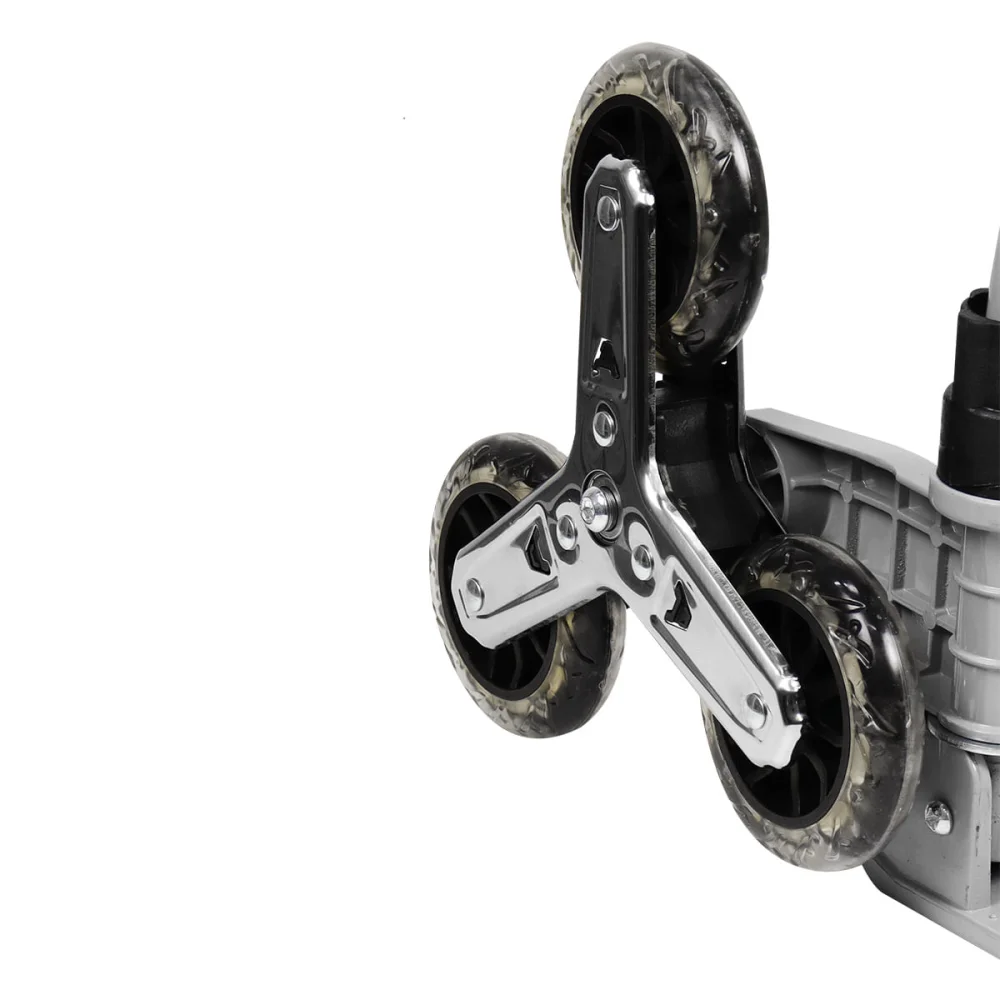 Carrinho De Alumínio Dobrável Roda Tripla Worker - Imagem 5