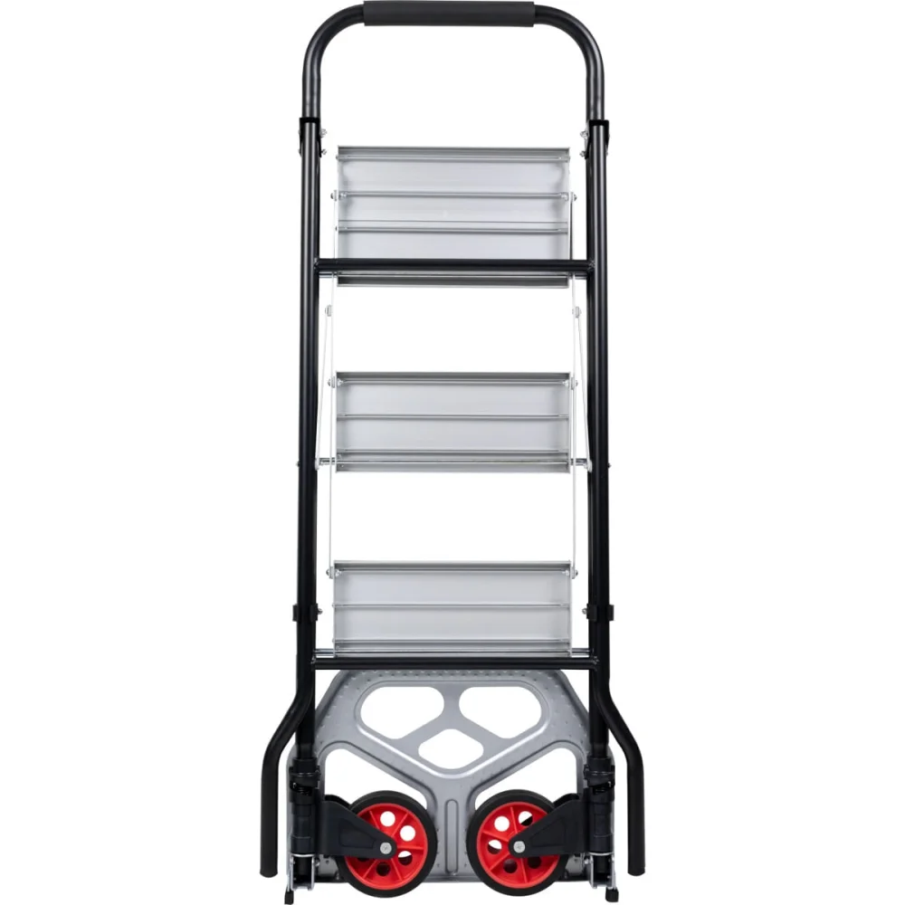 Carrinho De Carga Com Escada 3 Degraus Worker - Imagem 2