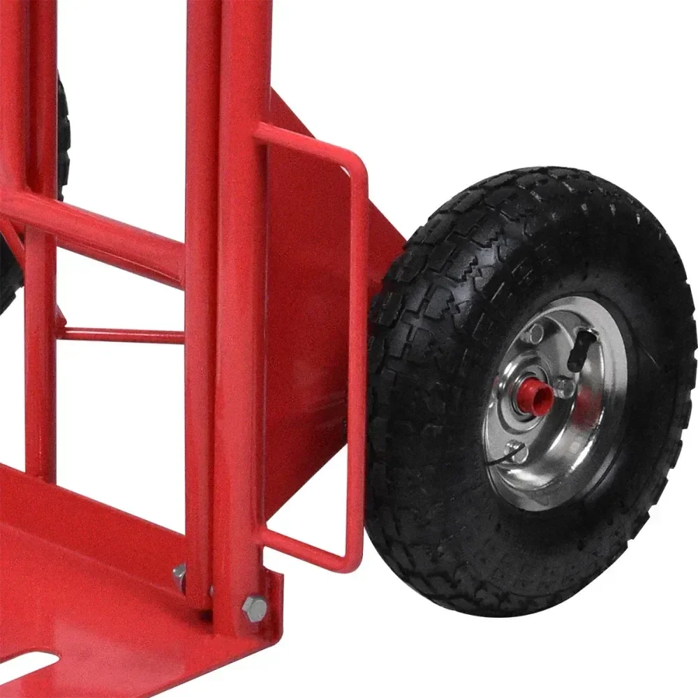 Carrinho De Carga Metálica Base Articulada 250Kg Worker - Imagem 5