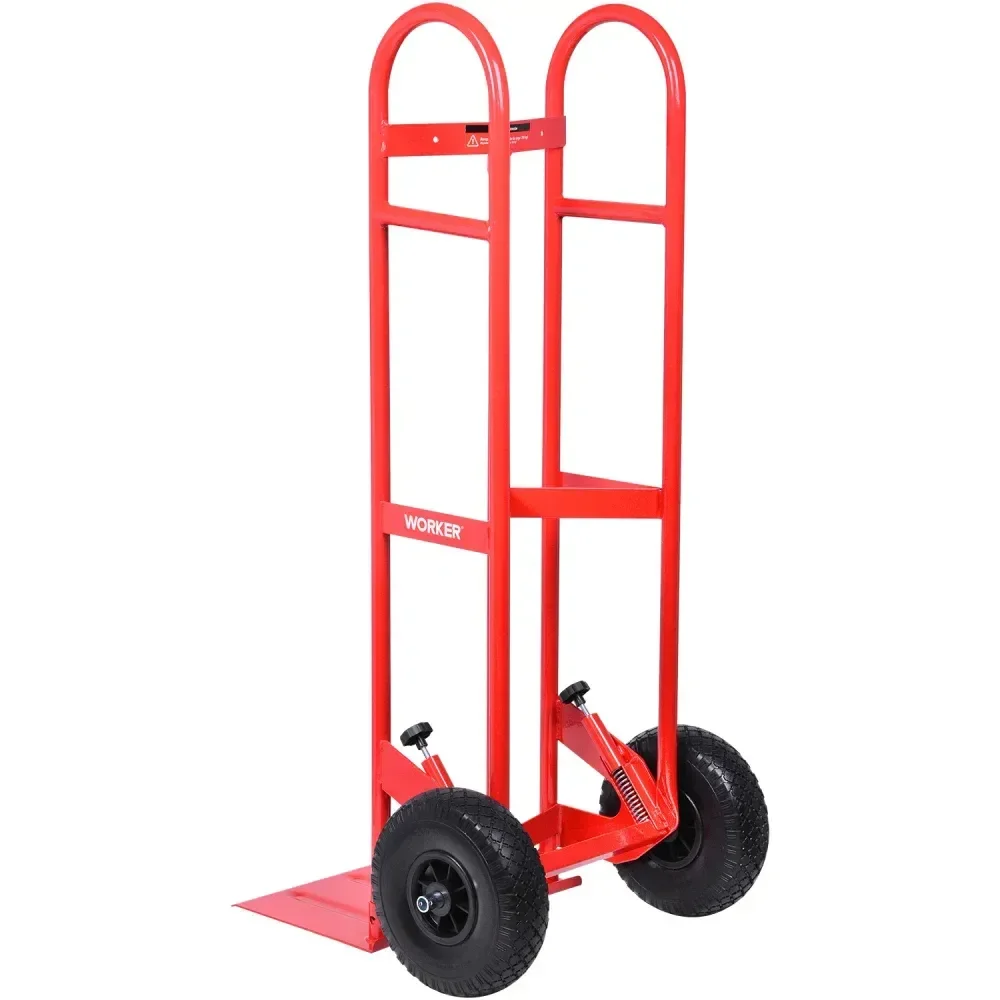 Carrinho De Carga Transporte Aço Carbono 250Kg Worker - Imagem 2