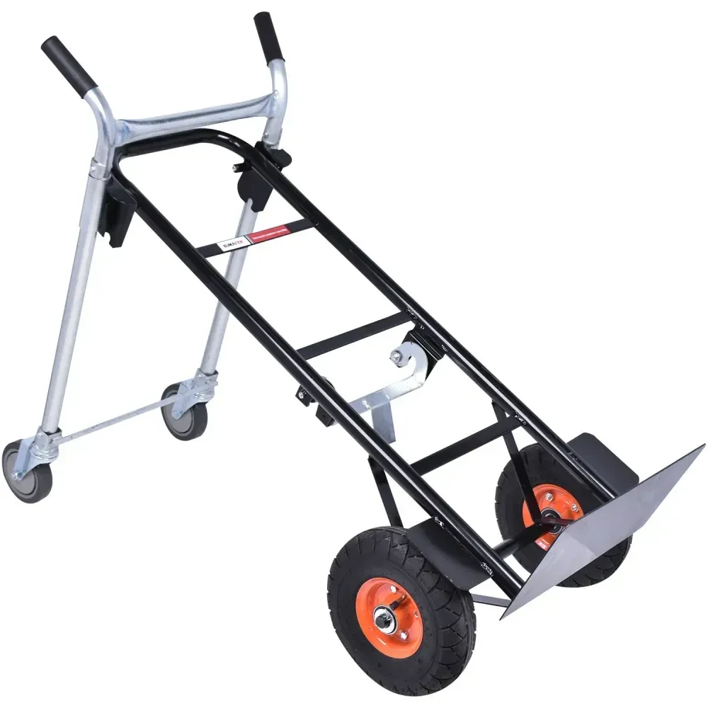 Carrinho De Transporte Multiuso 2 Em 1 300Kg Bumafer - Imagem 3