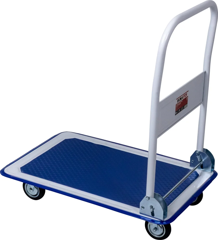 Carrinho Plataforma Dobrável Em Aço 150Kg Bumafer - Imagem 2