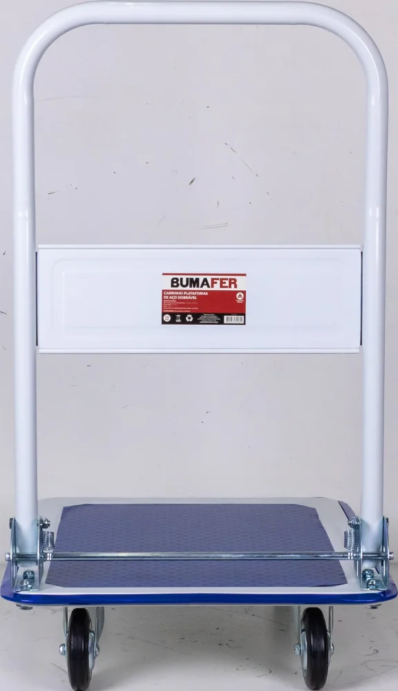 Carrinho Plataforma Dobrável Em Aço 150Kg Bumafer - Imagem 6