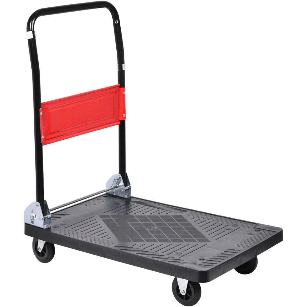 Carrinho Plataforma Plástico 150Kg Worker - Imagem 2