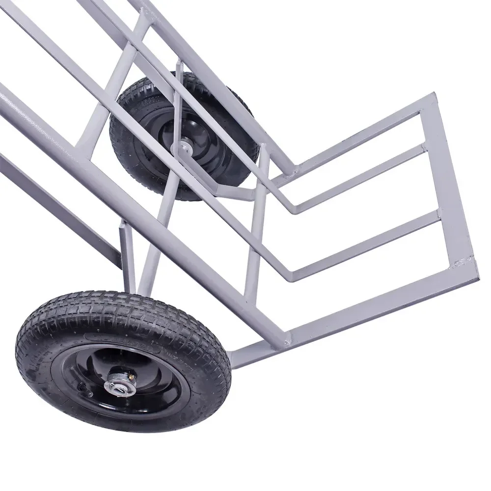 Carro Armazém/Bebida 400Kg Com Rodas Pneumáticas Worker - Imagem 4