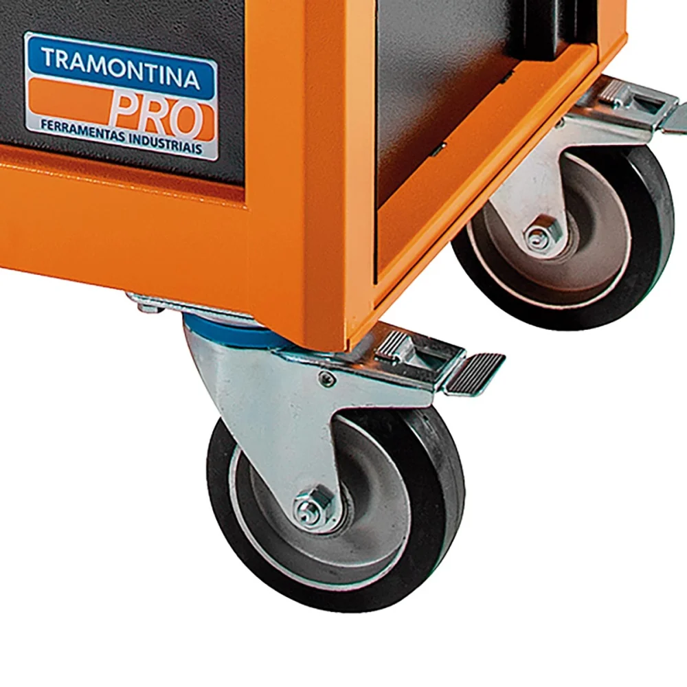 Carro De Ferramentas 115 Peç 5 Gavetas 1 Porta Tramontina - Imagem 4