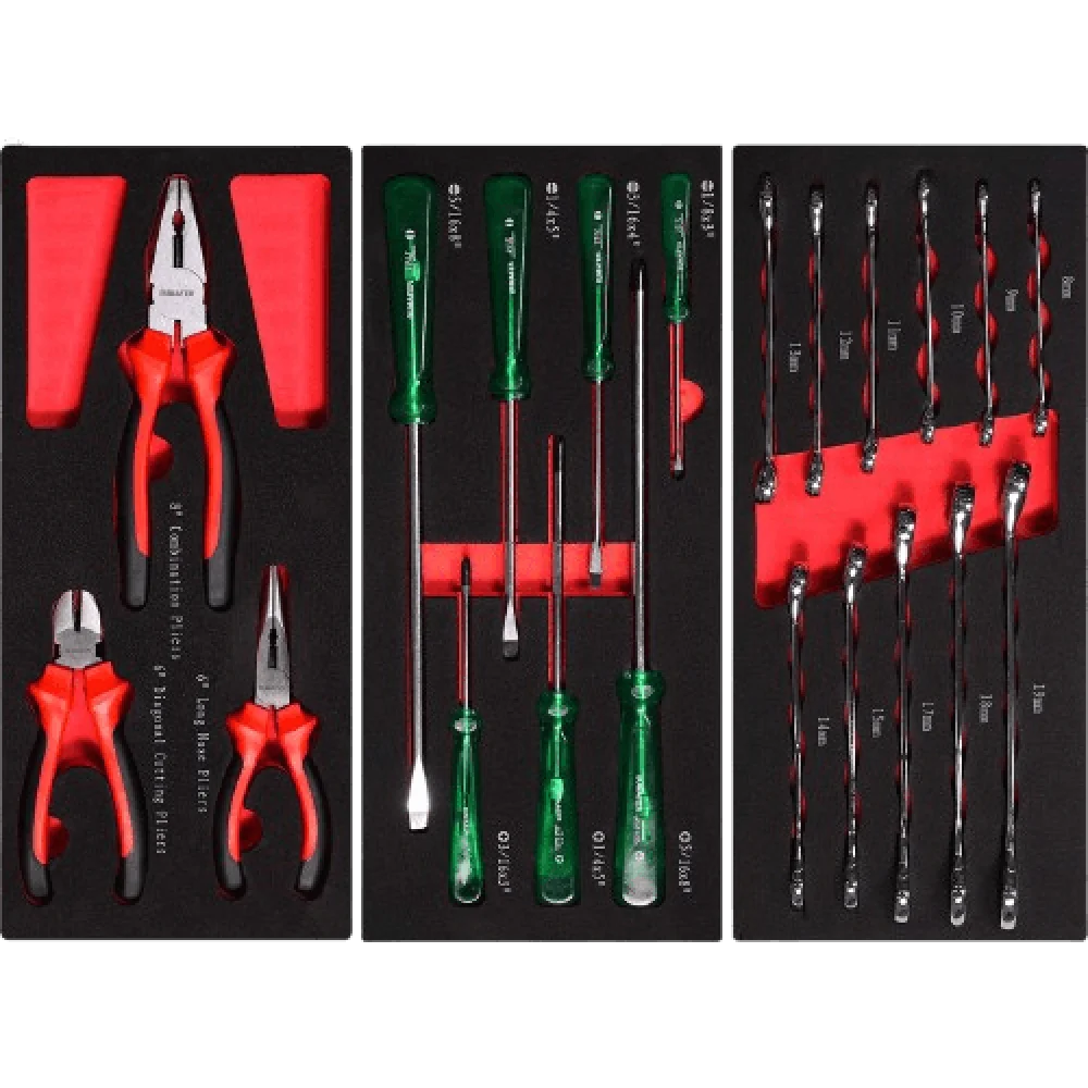 Carro De Ferramentas Aço Cromo Vanádio 393 Peças Bumafer - Imagem 6