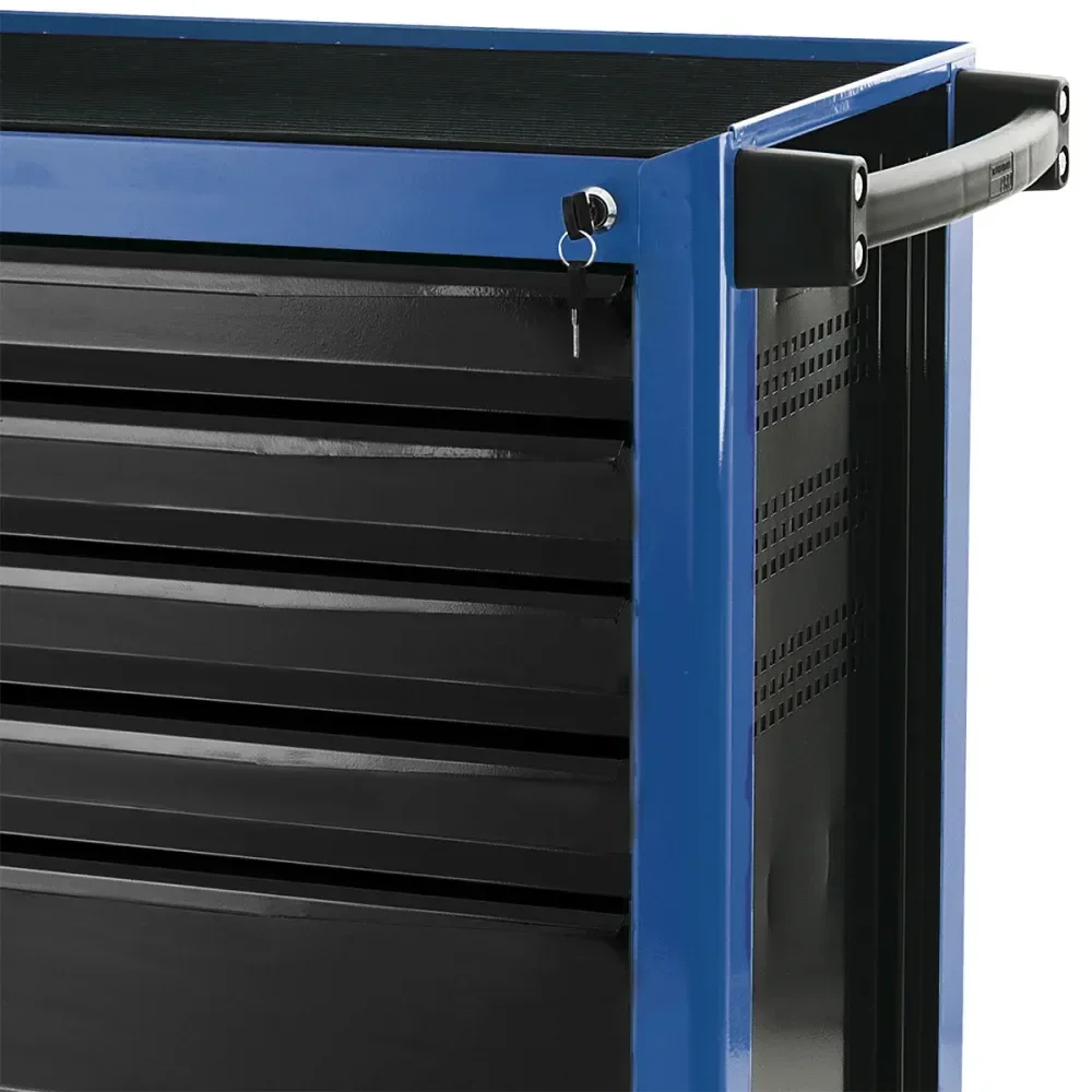 Carro Ferramentas 5 Gavetas E 1 Porta Azul Tramontina - Imagem 2