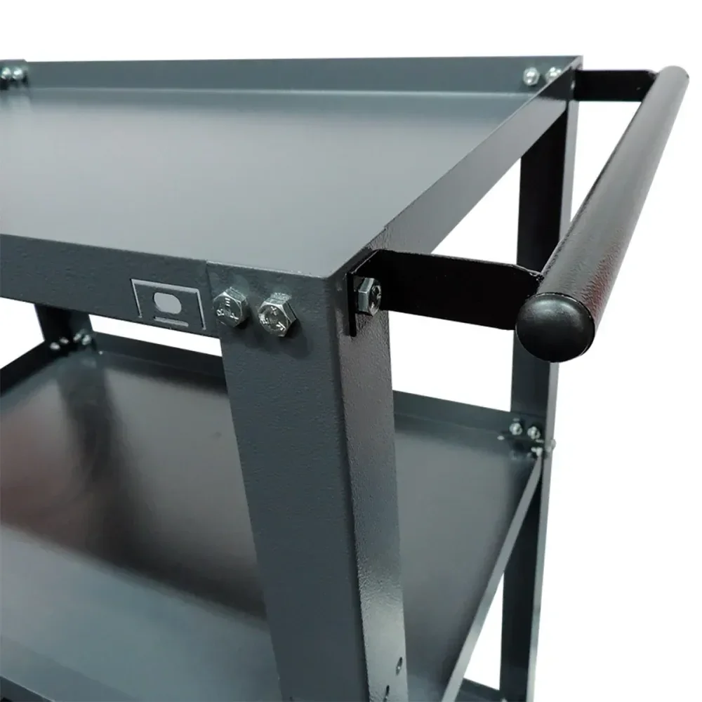 Carro Ferramentas Cinza Desmontável Com 3 Bandejas Presto - Imagem 3