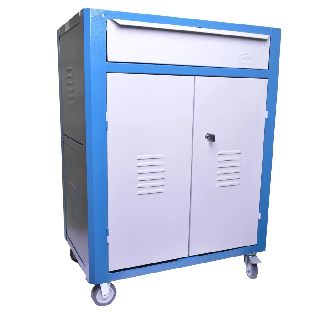 Carro Para Ferramentas Fechado 1 Gaveta + 2 Portas C07 Fercar - Imagem 2