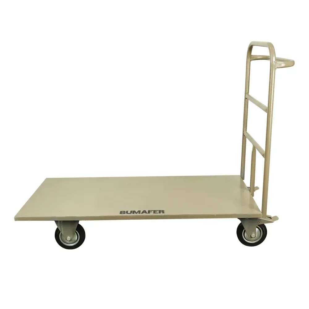 Carro Plataforma Aço 1200X600Mm Aba Fixa Bumafer - Imagem 2
