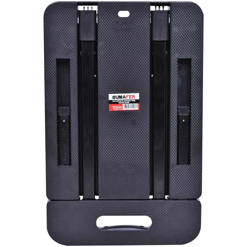 Carro Plataforma Dobrável Em Aço 180Kg Bumafer - Imagem 5