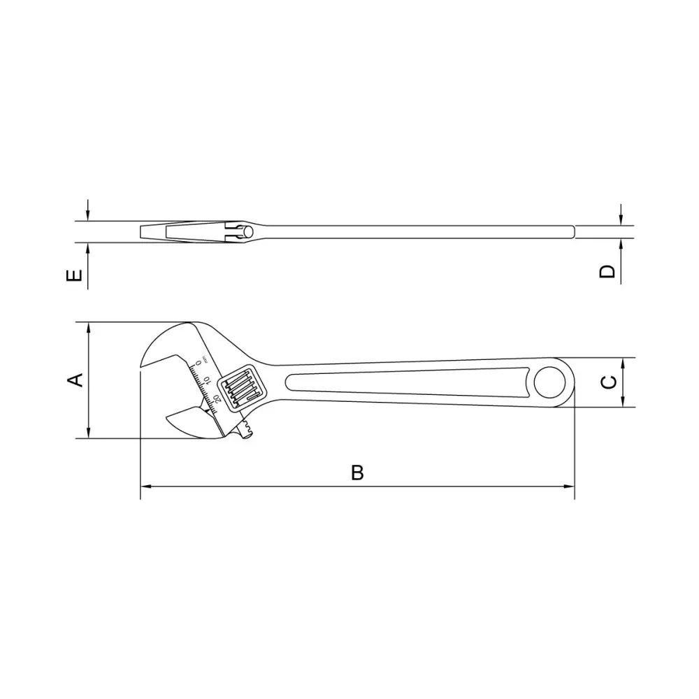 Chave Ajustável 15 Tramontina 44022115 - Imagem 2