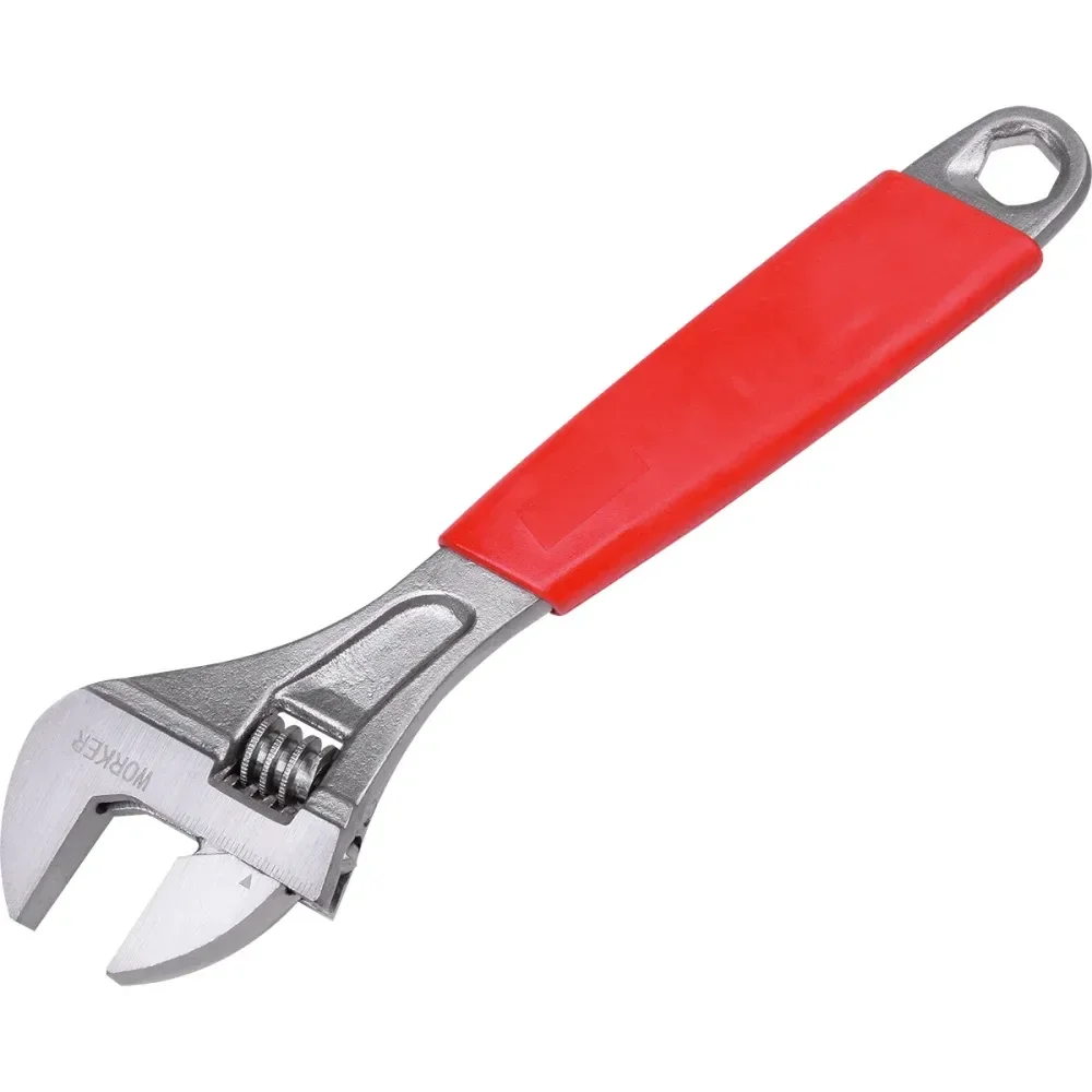 Chave Ajustável 6 - 150Mm Niquelado Cabo Pvc Worker - Imagem 2