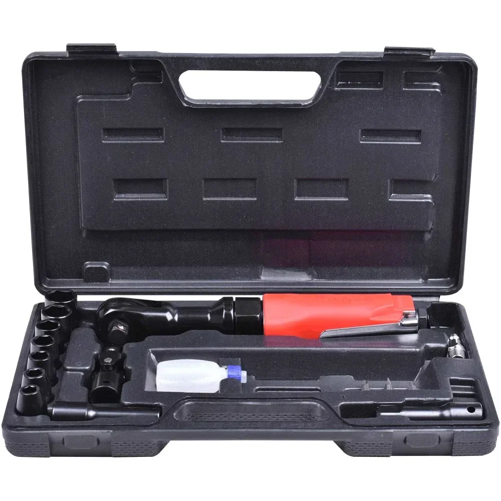 Chave Catraca Pneumática 1/2 17 Peç Worker - Imagem 3