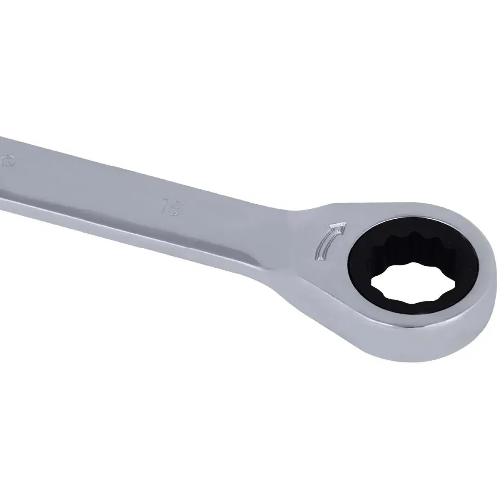 Chave Combinada Com Catraca Cromo Vanádio 16Mm Worker - Imagem 5