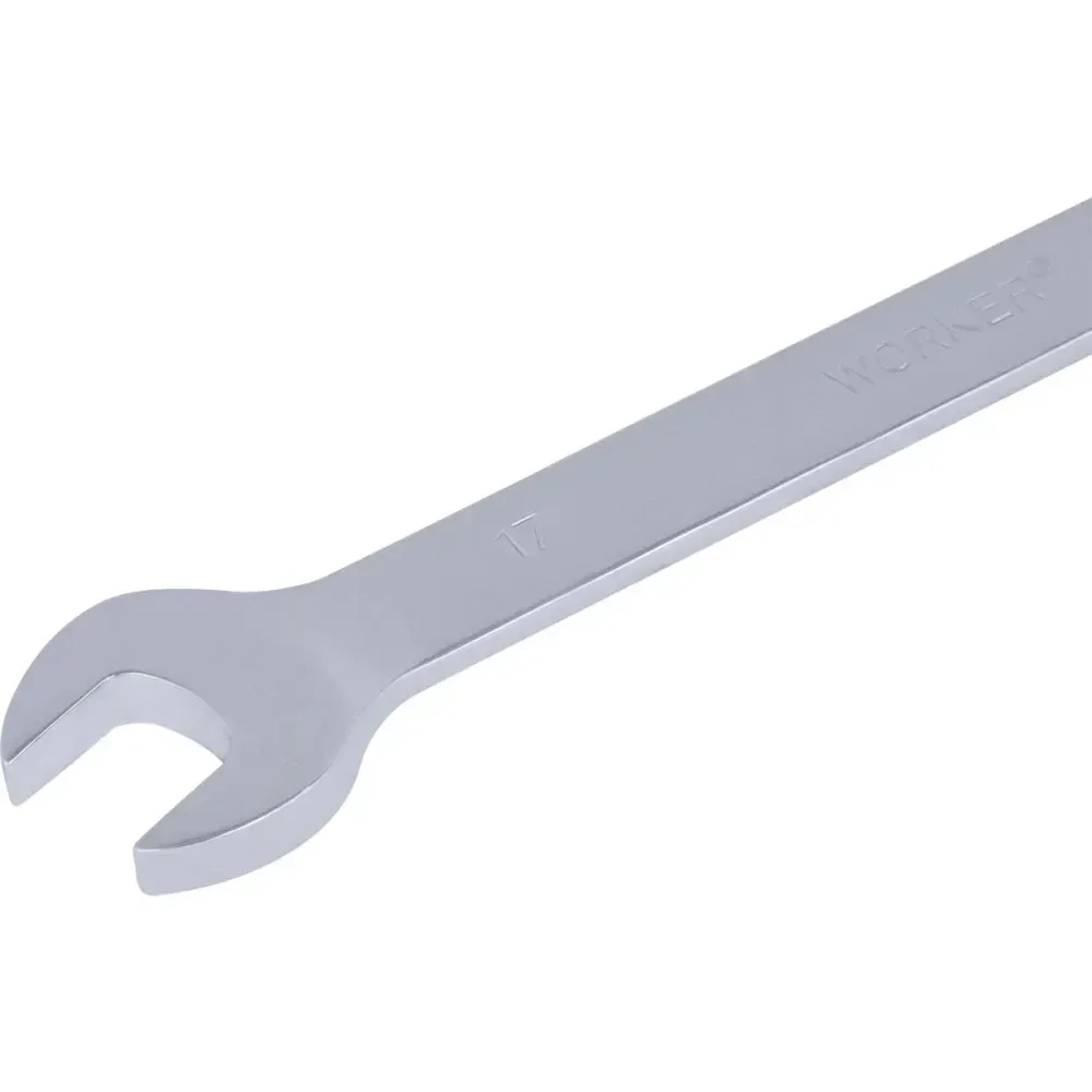 Chave Combinada Com Catraca Cromo Vanádio 17Mm Worker - Imagem 4