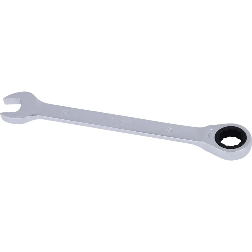 Chave Combinada Com Catraca Cromo Vanádio 18Mm Worker - Imagem 3