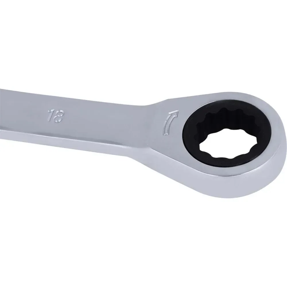 Chave Combinada Com Catraca Cromo Vanádio 18Mm Worker - Imagem 5