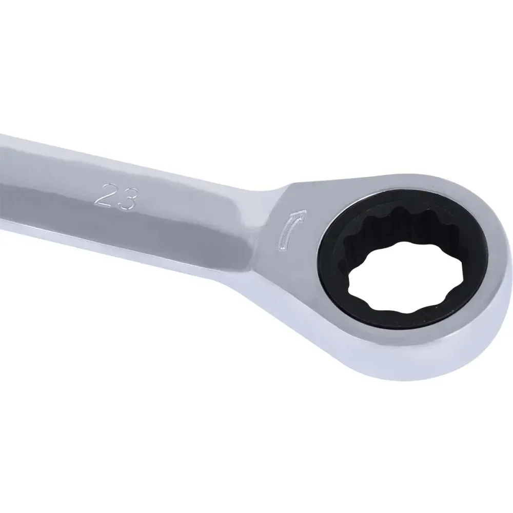 Chave Combinada Com Catraca Cromo Vanádio 23Mm Worker - Imagem 5