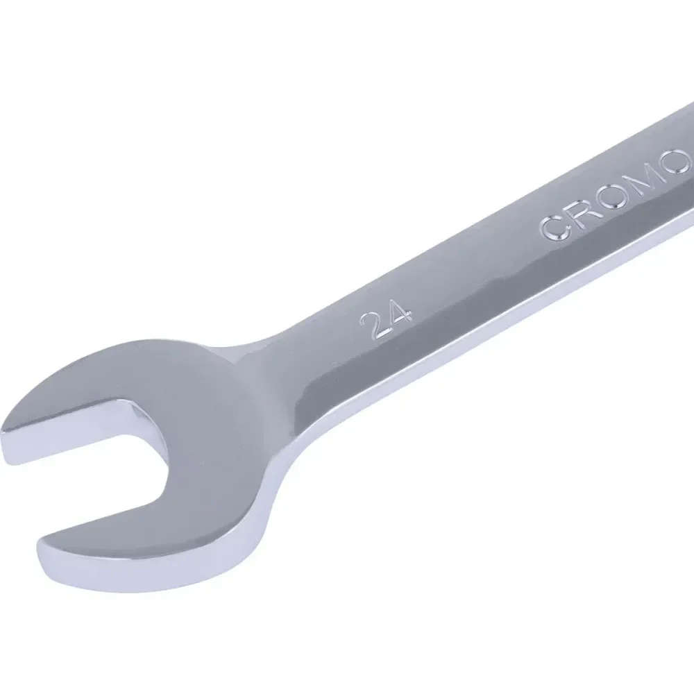 Chave Combinada Com Catraca Cromo Vanádio 24Mm Worker - Imagem 4