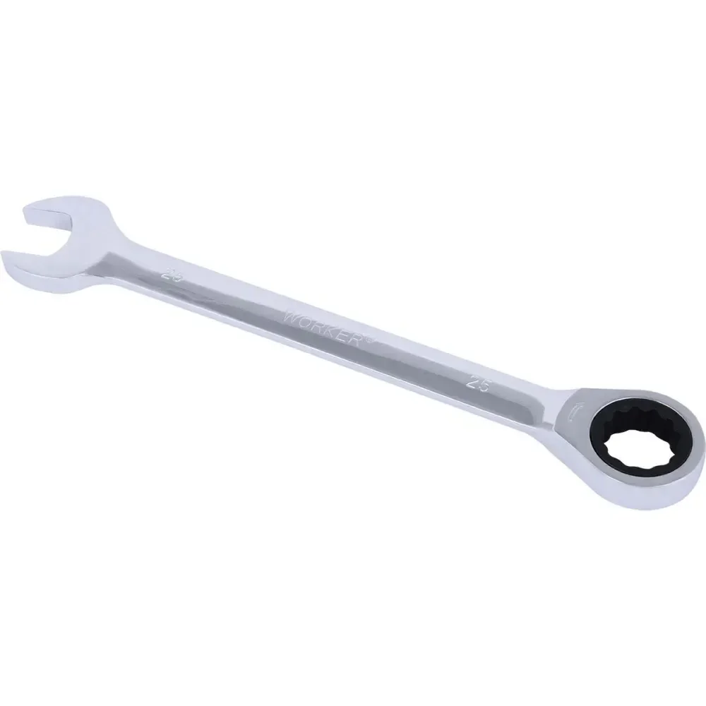 Chave Combinada Com Catraca Cromo Vanádio 25Mm Worker - Imagem 3