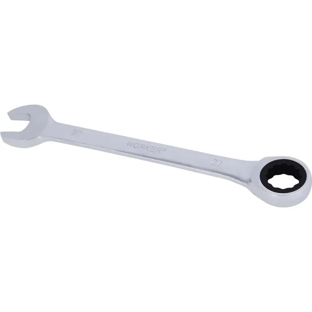 Chave Combinada Com Catraca Cromo Vanádio 27Mm Worker - Imagem 3