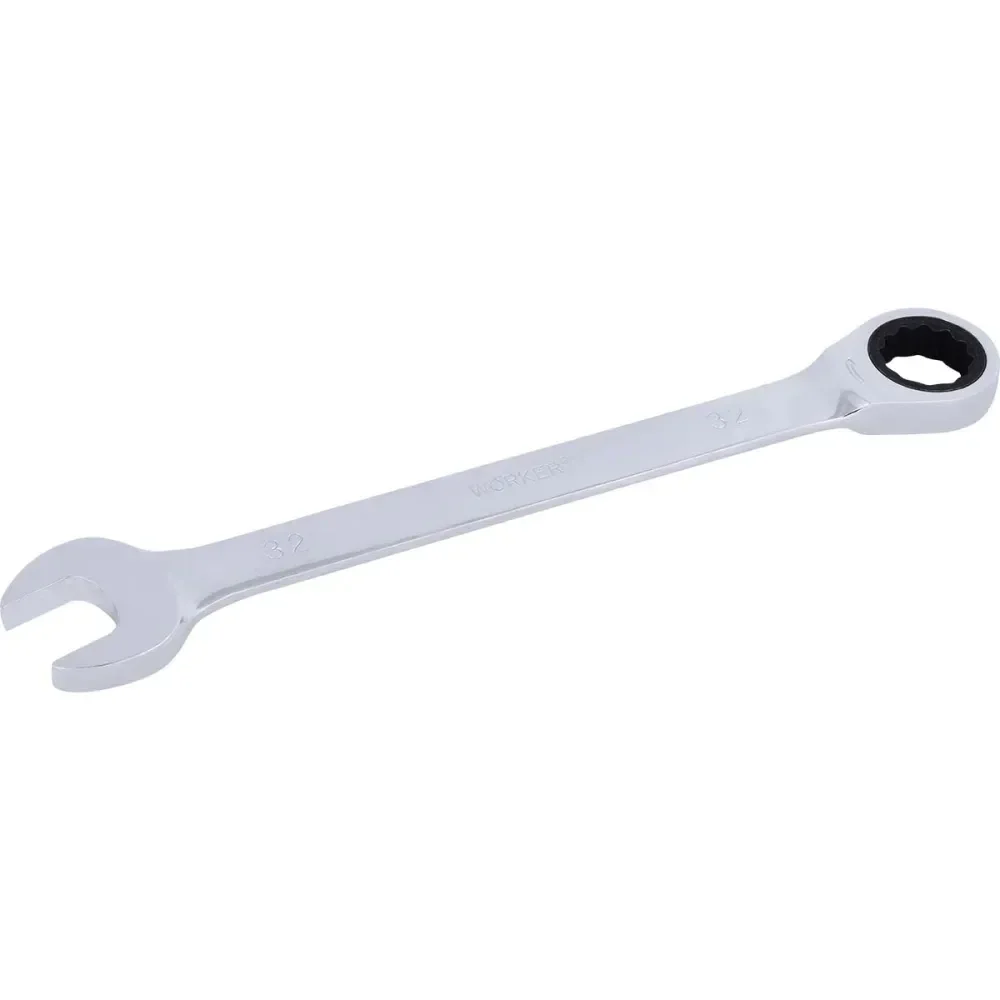 Chave Combinada Com Catraca Cromo Vanádio 32Mm Worker - Imagem 2