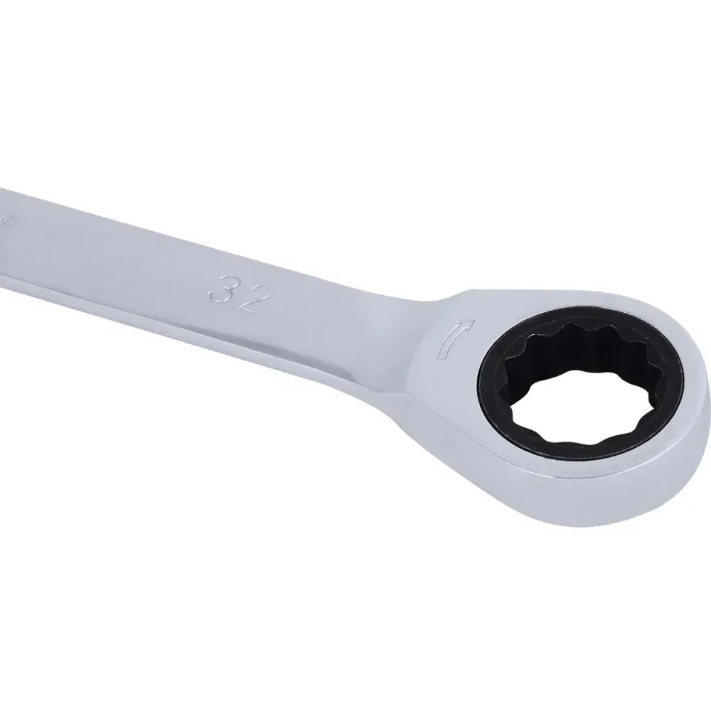 Chave Combinada Com Catraca Cromo Vanádio 32Mm Worker - Imagem 5