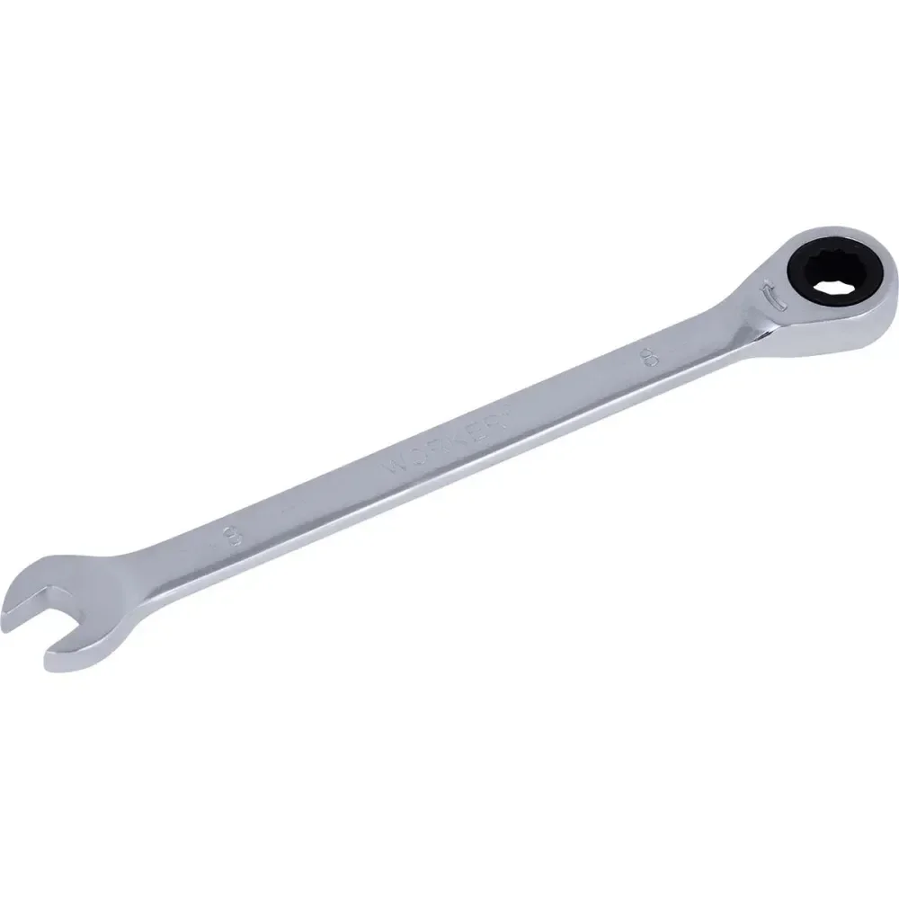 Chave Combinada Com Catraca Cromo Vanádio 8Mm Worker - Imagem 2