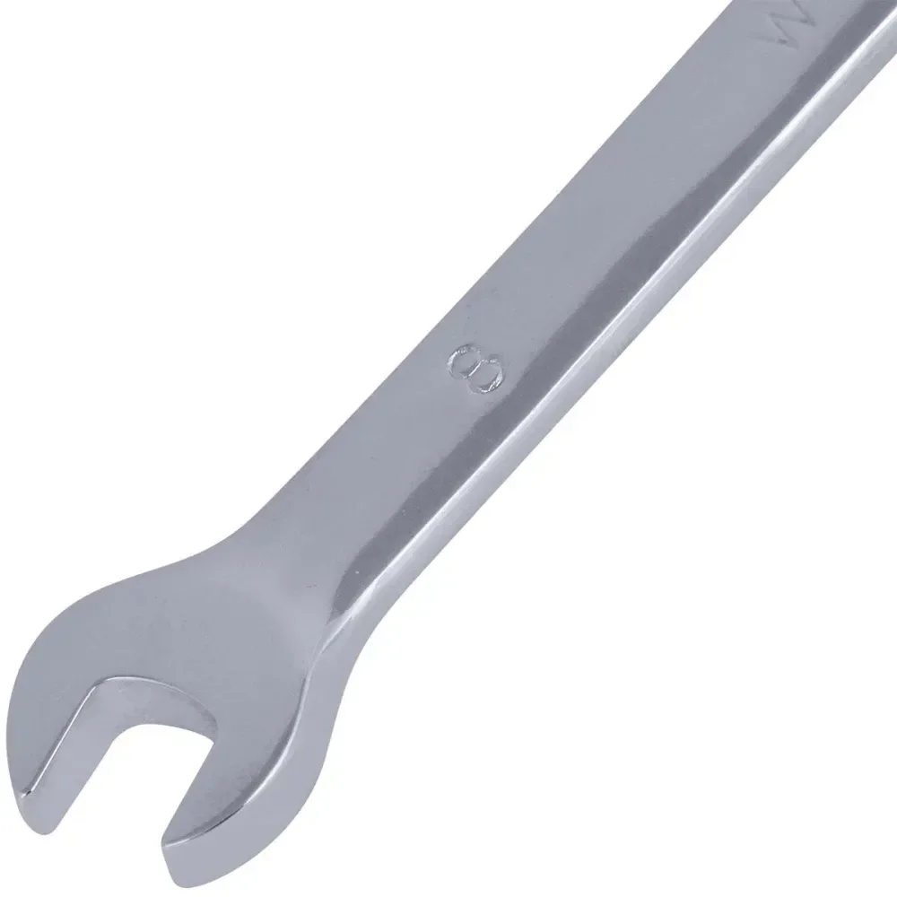 Chave Combinada Com Catraca Cromo Vanádio 8Mm Worker - Imagem 4