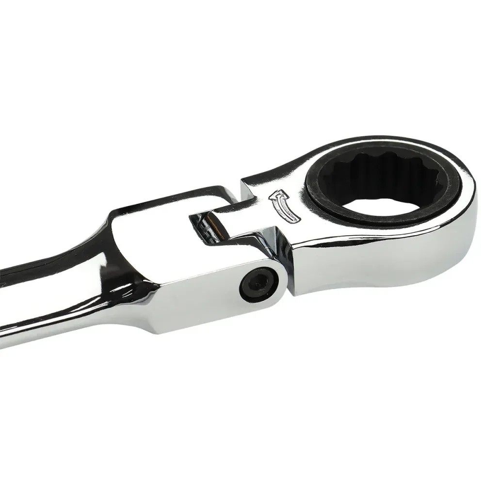 Chave Combinada Com Catraca E Cabeça Flexível 17Mm Worker - Imagem 4