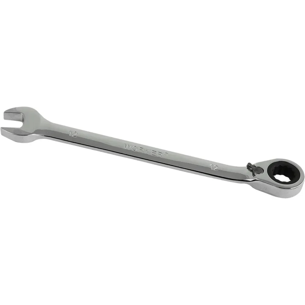 Chave Combinada Com Catraca Reversível 12Mm Worker - Imagem 3