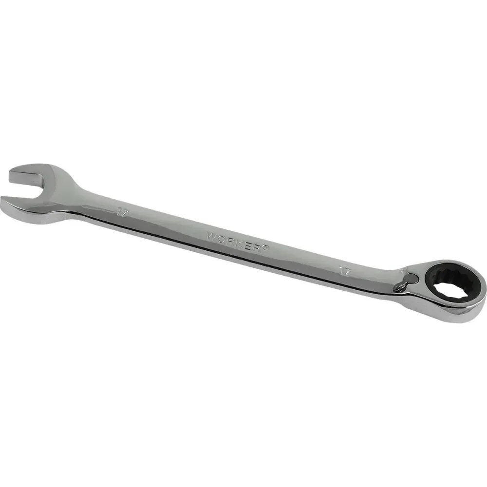 Chave Combinada Com Catraca Reversível 17Mm Worker - Imagem 3
