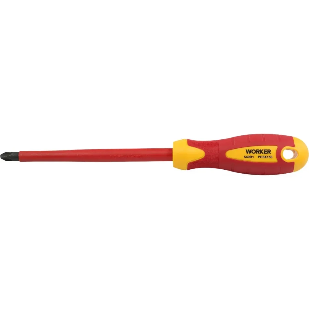 Chave De Fenda Cruzada/Phillips Vde Ph3X150Mm Worker - Imagem 2