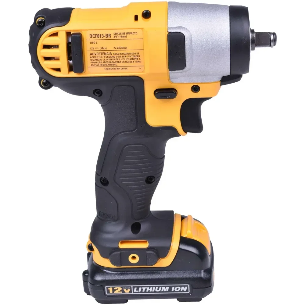 Chave De Impacto À Bateria 3/8 10Mm 12V 220V Dewalt - Imagem 4