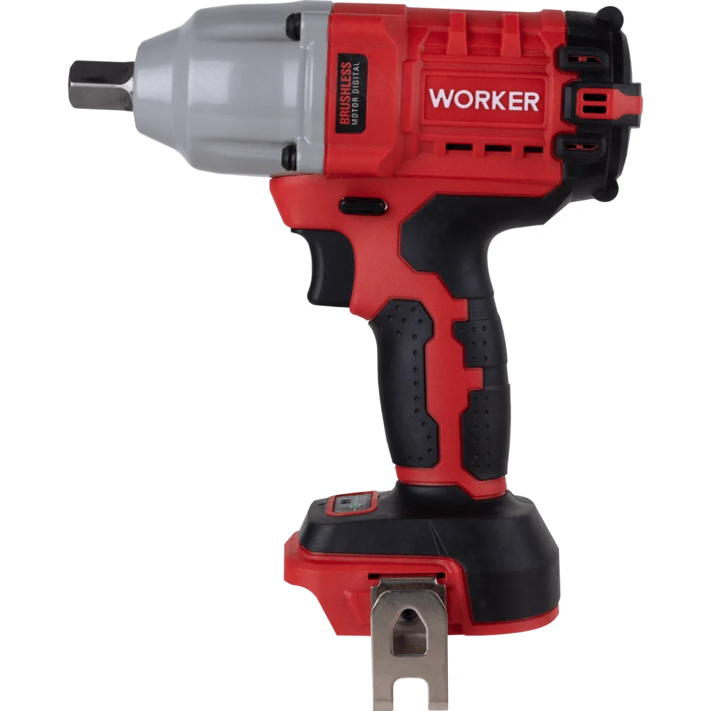 Chave De Impacto A Bateria Motor Brushless 620 Nm- Worker - Imagem 3