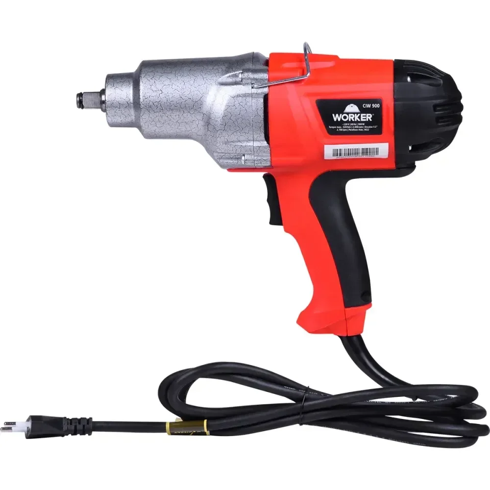 Chave De Impacto Ciw900 Encaixe 1/2” 900W Worker - Imagem 2