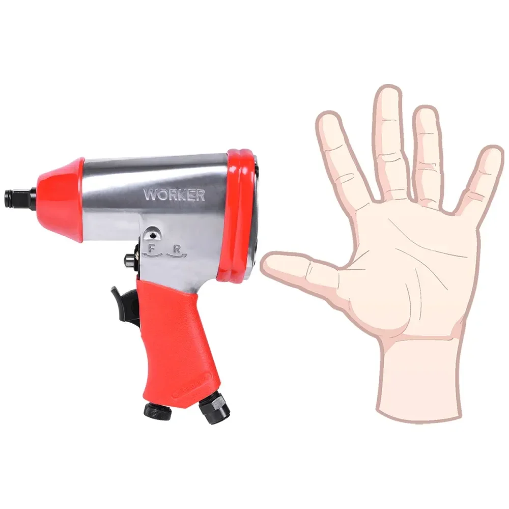 Chave De Impacto Pneumática 1/2 Worker - Imagem 5