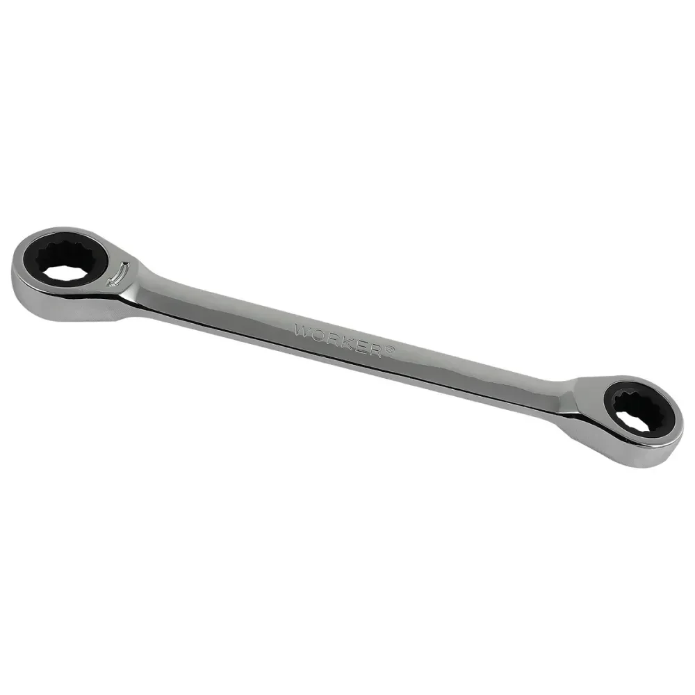 Chave Estrela Com Catraca Em Aço Cromo Vanádio 8X9Mm Worker - Imagem 3