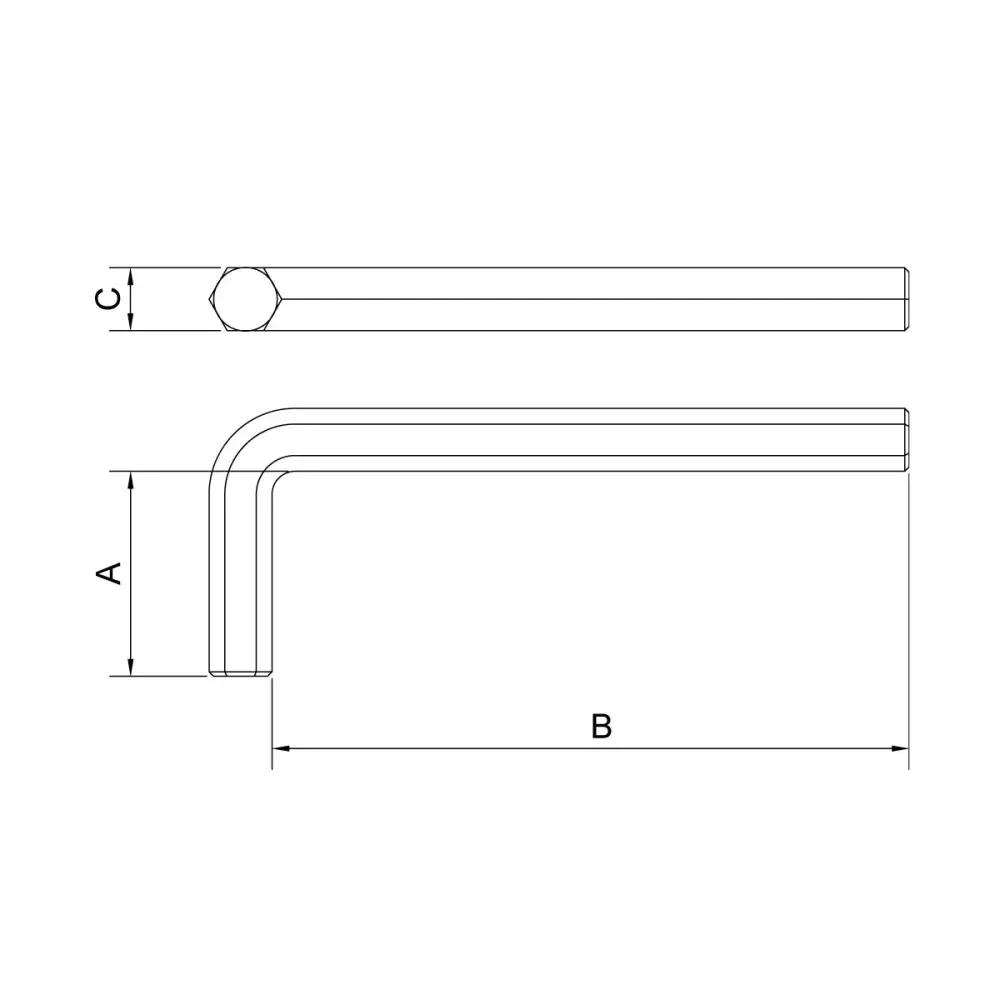 Chave Hexagonal Longa 7 Mm Tramontina 44421007 - Imagem 2