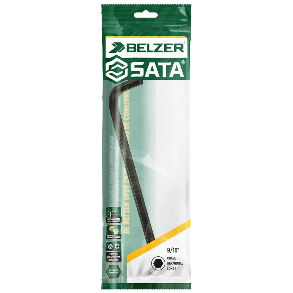 Chave Hexagonal Longa 9/16 Belzer/Sata - Imagem 2